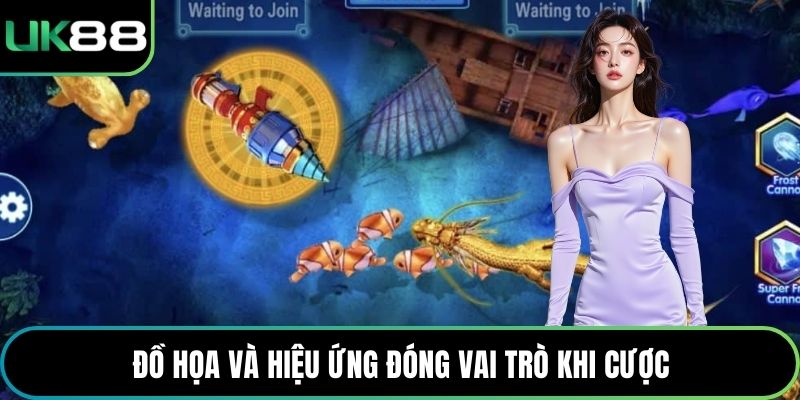 Đồ họa và hiệu ứng đóng vai trò khi cược