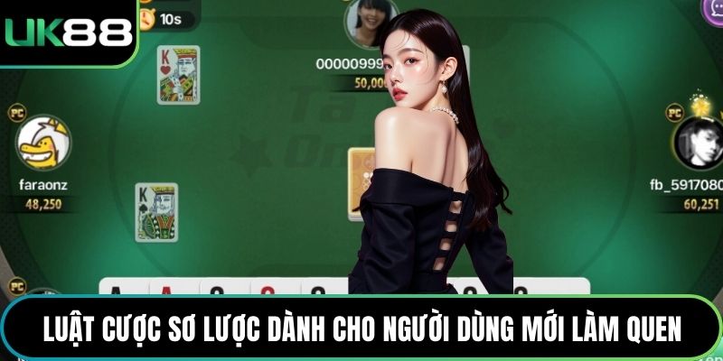Luật cược sơ lược dành cho người dùng mới làm quen