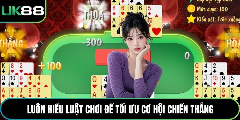 Luôn hiểu luật chơi để tối ưu cơ hội chiến thắng