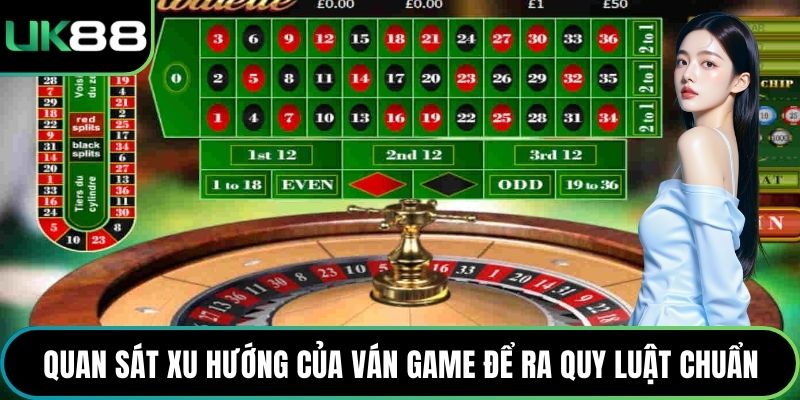 Quan sát xu hướng của ván game để ra quy luật chuẩn